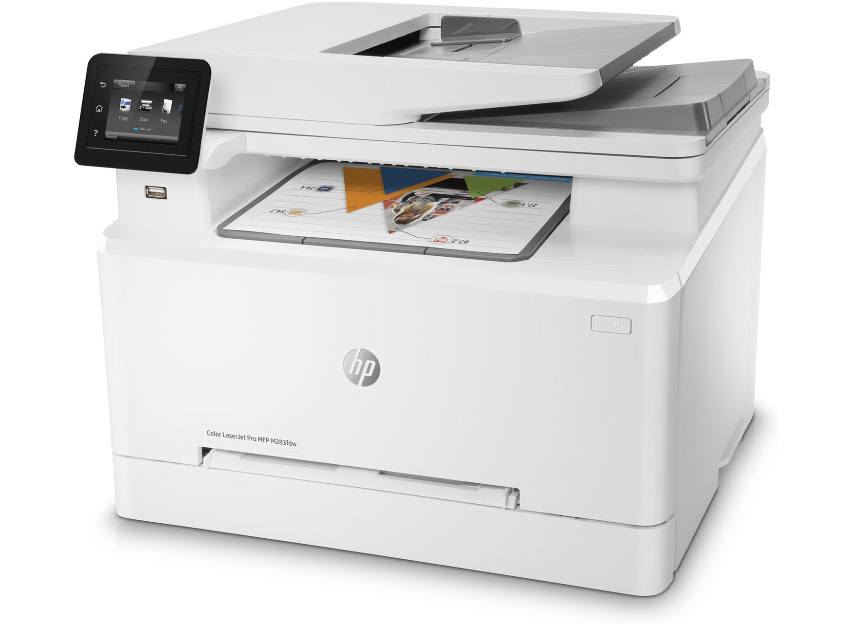 HP Multifunction Laser Printer Color LaserJet Pro MFP M283fdw